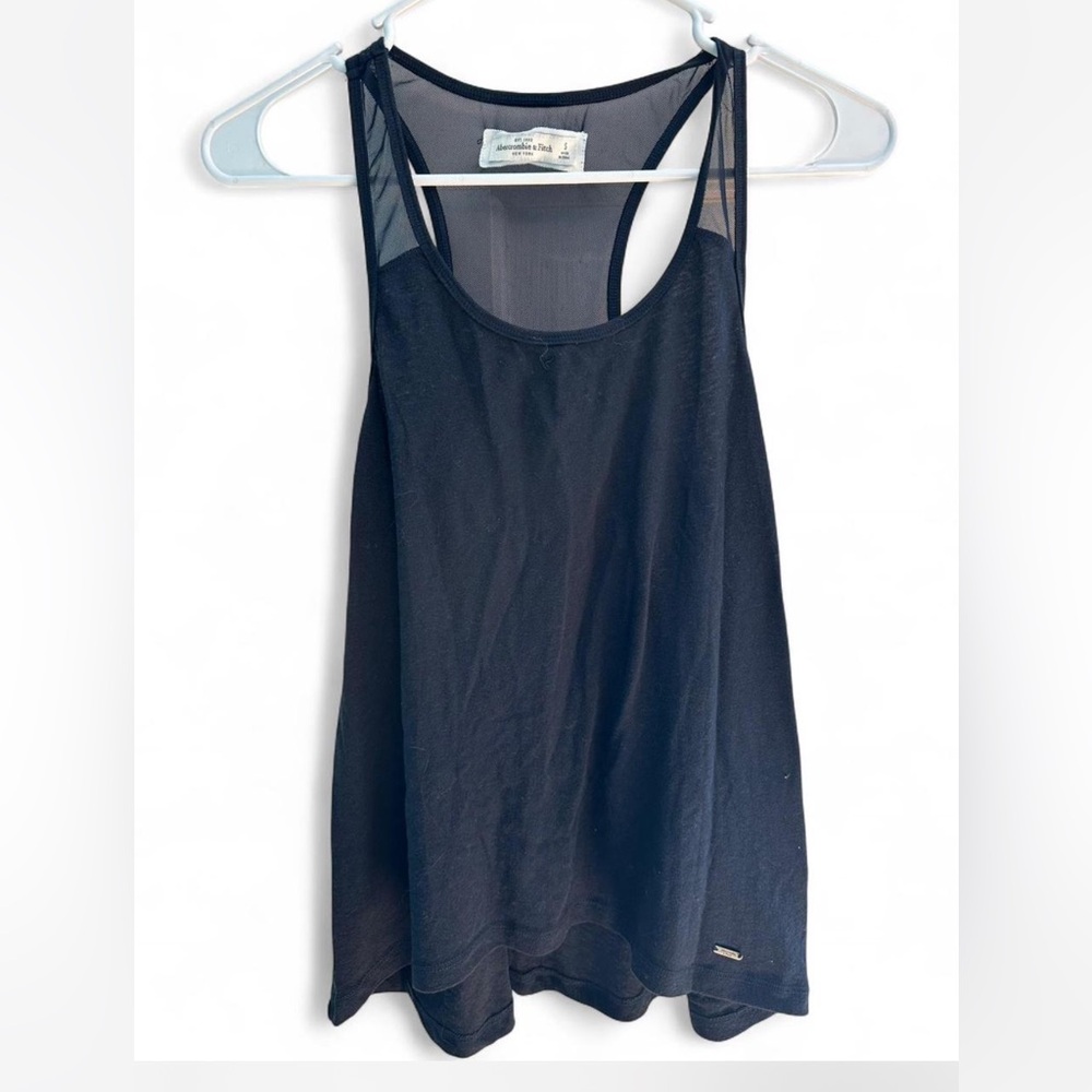 Abercrombie navy tank top size small
